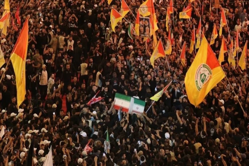 Şəhid Seyyid Əli Xameneinin cənazəsi Kərbəlaya aparılıb