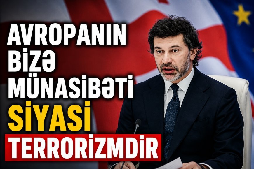 Avropanın bizə münasibəti siyasi terrorizmdir