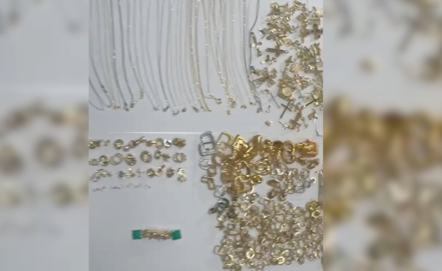 "Sarpi" gömrüyündə külli miqdarda qızıl keçirməyə çalışan şəxs saxlanılıb