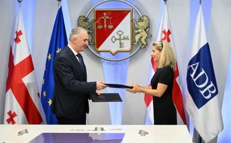 Gürcüstan və ADB arasında 250 milyon dollarlıq saziş imzalanıb
