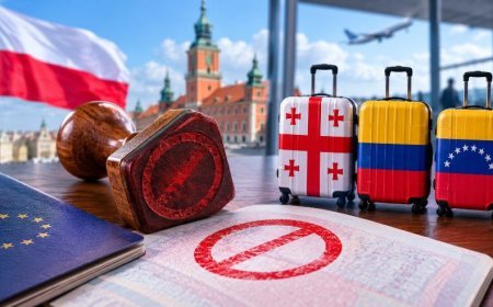 Polşa Gürcüstan, Kolumbiya və Venesuela vətəndaşları üçün viza rejimi tətbiq edir
