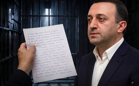İrakli Qaribaşvilidən həbsxanadan sensasion məktub