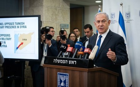 Netanyahu: İsrail Suriyada Türkiyənin hərbi mövcudluğuna dözməyəcək