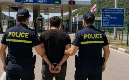 İnterpol tərəfindən axtarılan Azərbaycan vətəndaşı "Sarpi" sərhədində saxlanıldı
