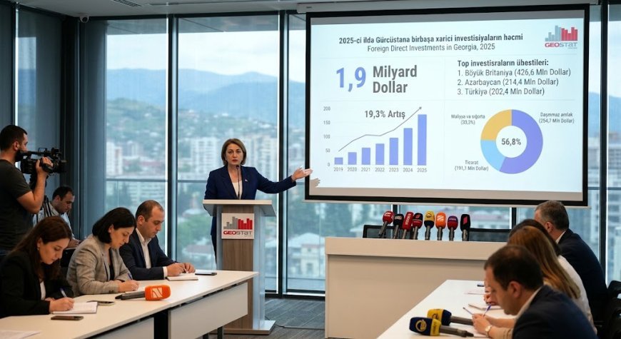 Gürcüstana xarici investisiyalarda Azərbaycan ikinci yerdədir