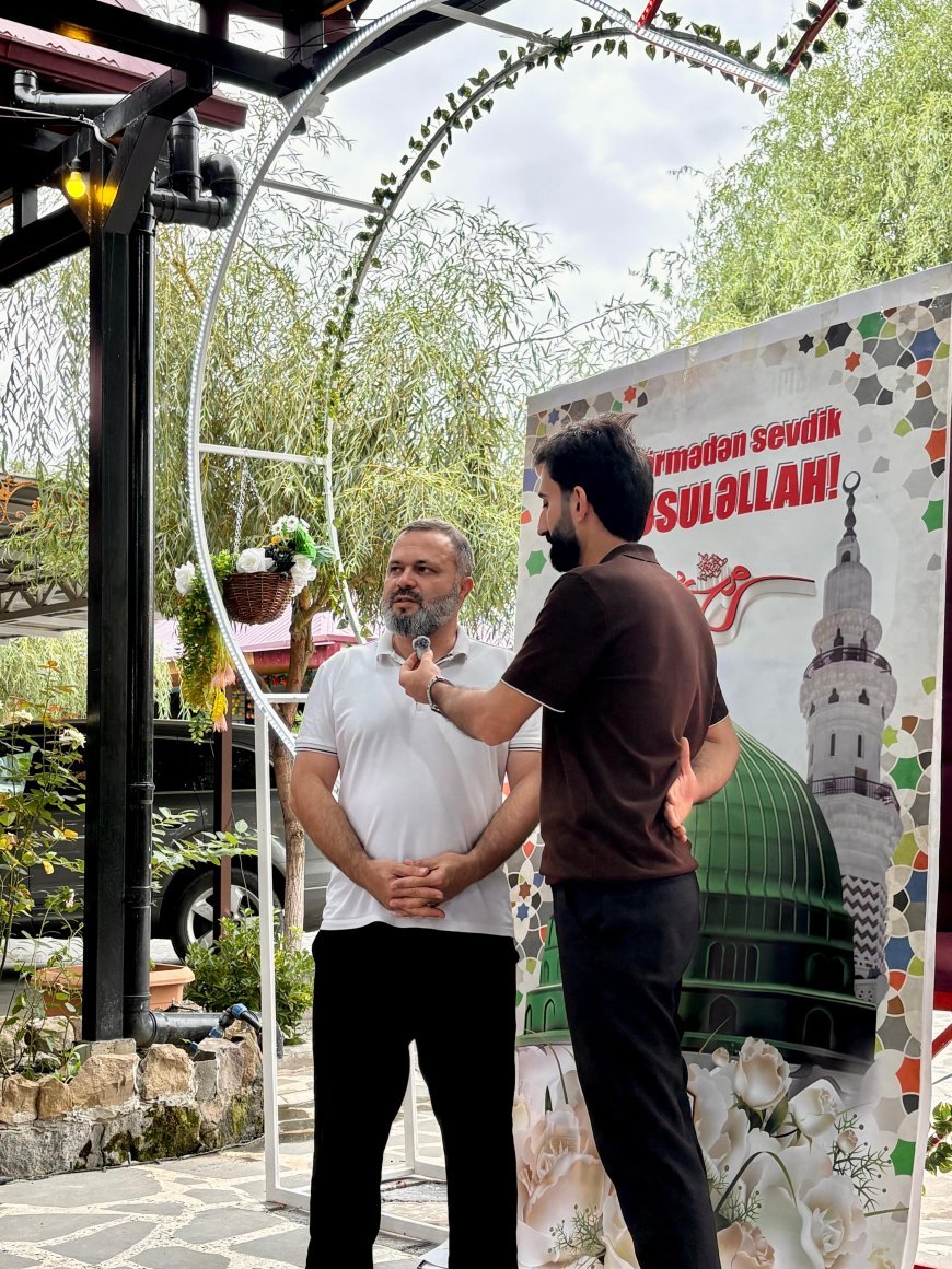 Qardabanidə Həzrət Məhəmmədin (s) mövludu münasibətilə xeyriyyə tədbiri keçirilib-Foto reportaj