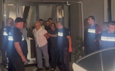 Tamaz Elizbaraşvili evində saxlanıldı