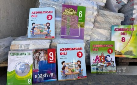 Azərbaycan Gürcüstana 22 mindən çox dərslik göndərib