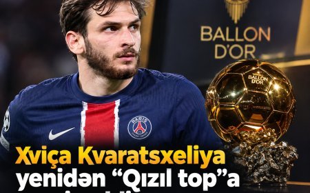 Xviça Kvaratsxeliya yenidən "Qızıl top"a namizəddir