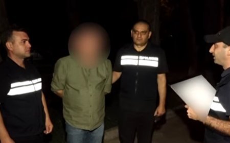 Keçmiş həyat yoldaşını silahla hədələyən şəxs saxlanılıb