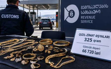 Gömrükdə qızıl-zinət əşyalarının qanunsuz gətirilməsi faktlarının qarşısı alınıb