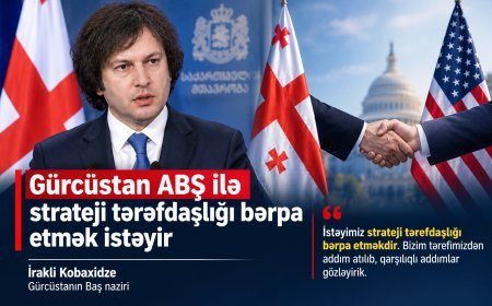 ABŞ ilə strateji tərəfdaşlığı bərpa etmək istəyirik