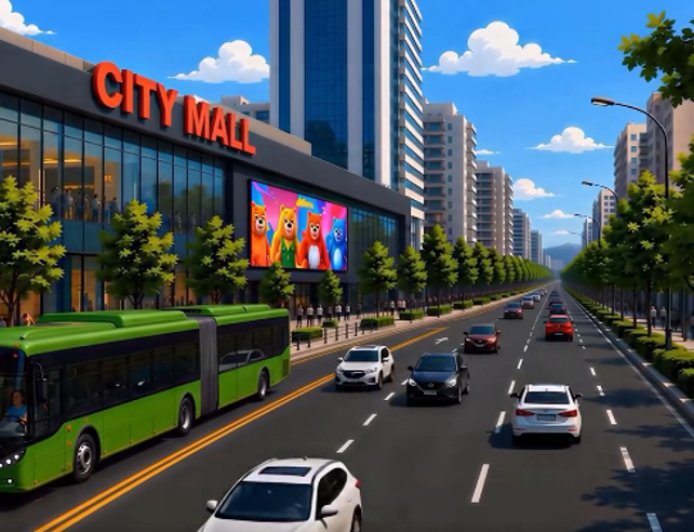 City Mall ətrafında yol hərəkəti sxemi dəyişir Yeniliklər hansılardır