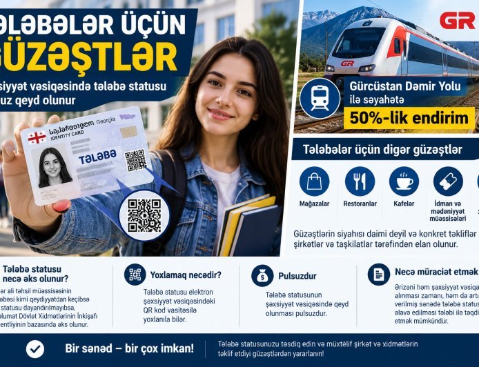 Şəxsiyyət vəsiqəsində statusu necə əks etdirmək və güzəştlərdən necə yararlanmaq olar?