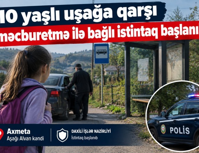 Aşağı Alvanda baş verən insidentlə bağlı polis təhqiqat aparır