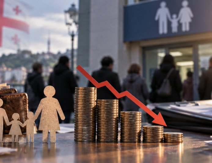 Gürcüstanda yaşayış müavinəti alanların sayı 570 minə qədər azalıb