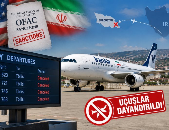 İran aviaşirkətləri Gürcüstana uçuşları dayandırıb