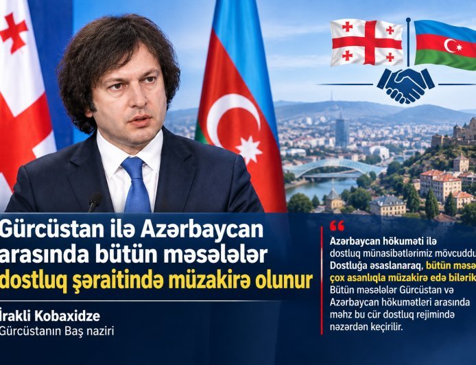 Azərbaycanla heç bir gərginliyimiz yoxdur!