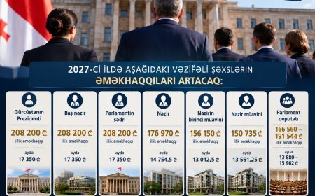 Gürcüstanda hökumət və parlament üzvlərinin maaşları yenidən artacaq