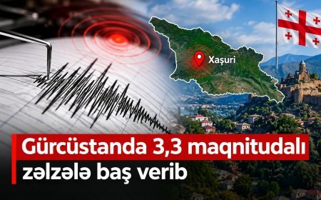 Gürcüstanda zəlzələ baş verdi