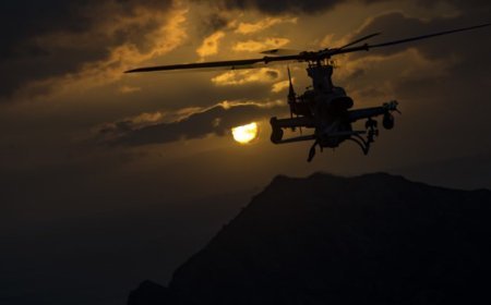 Husilər Səudiyyə Ərəbistanına məxsus helikopteri vurdular - Video