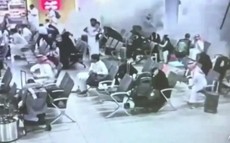 Səudiyyə Ərəbistanında hava limanına hücum- Video