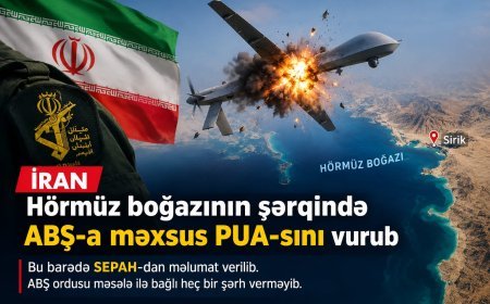 İran ABŞ-ın daha bir PUA-sını vurdu