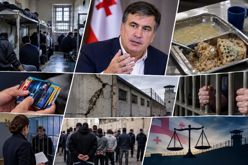 Mixeil Saakaşvili həbsxanalardakı vəziyyətdən danışdı