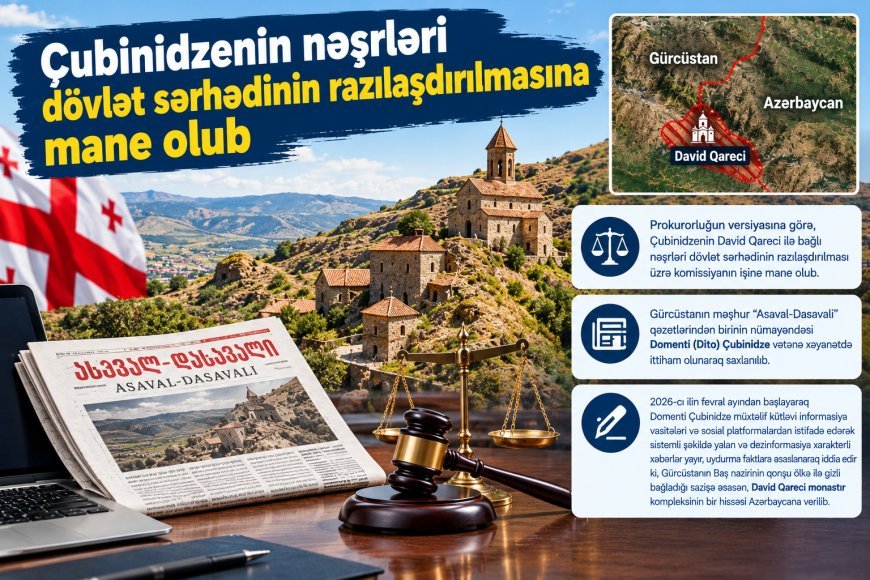 "Asaval-Dasavali"nin jurnalisti dövlətə xəyanət şübhəsilə saxlanıldı