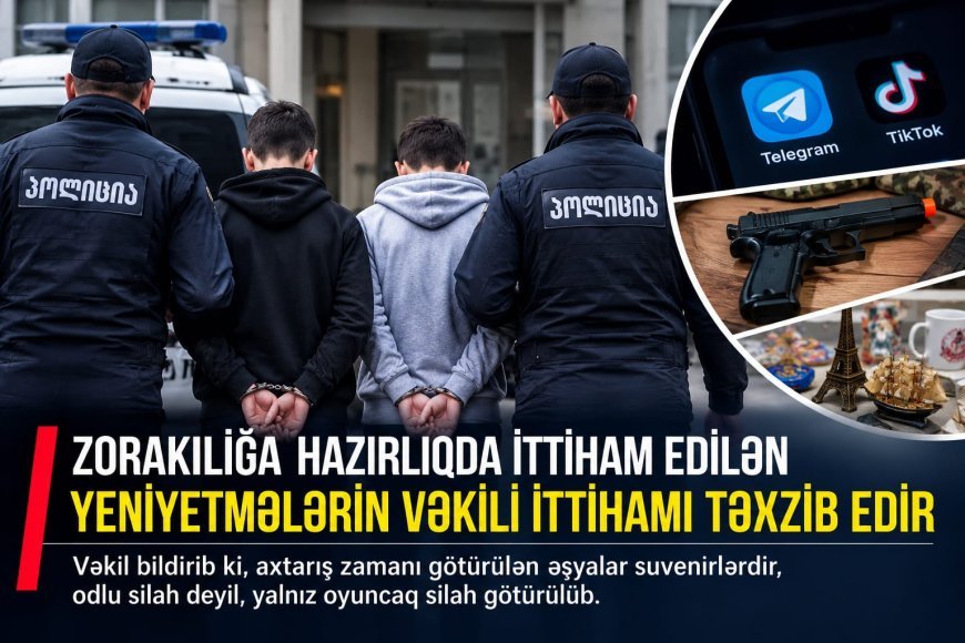 Məktəblilərin zorakılıq planı işi: vəkil ittihamı absurd adlandırıb