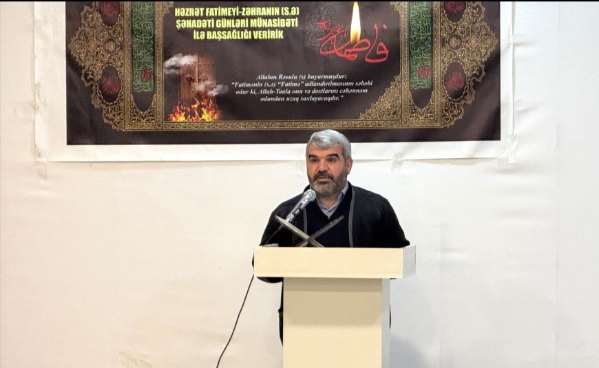 Qardabanidə Həzrət Fatimeyi-Zəhranın (s.ə) şəhadəti münasibətilə anım mərasimi keçirilib